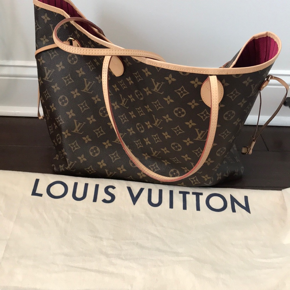 Louis Vuitton Neverfull Bag.